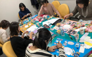 愛して、学んで、仕事をする女性塾®アドバンスコース　ビジョンコラージュワーク